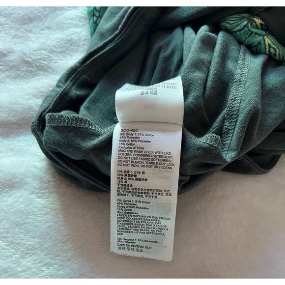 Marmot Women's Green Geometric A-Line Mini Skirt Elastic Waistband Pull-On Small - Picture 4 of 10